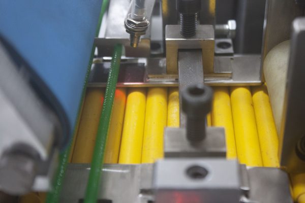 wax crayon labeling machine