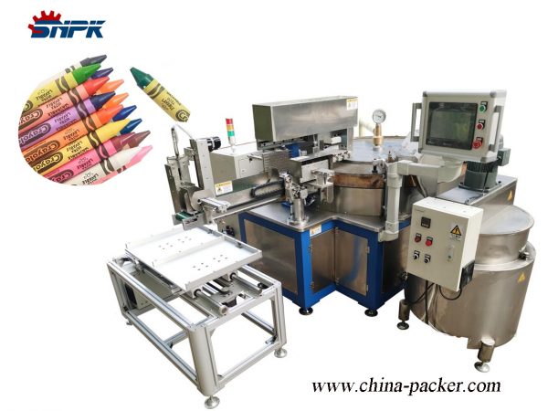 Fully automatic wax crayon making machine